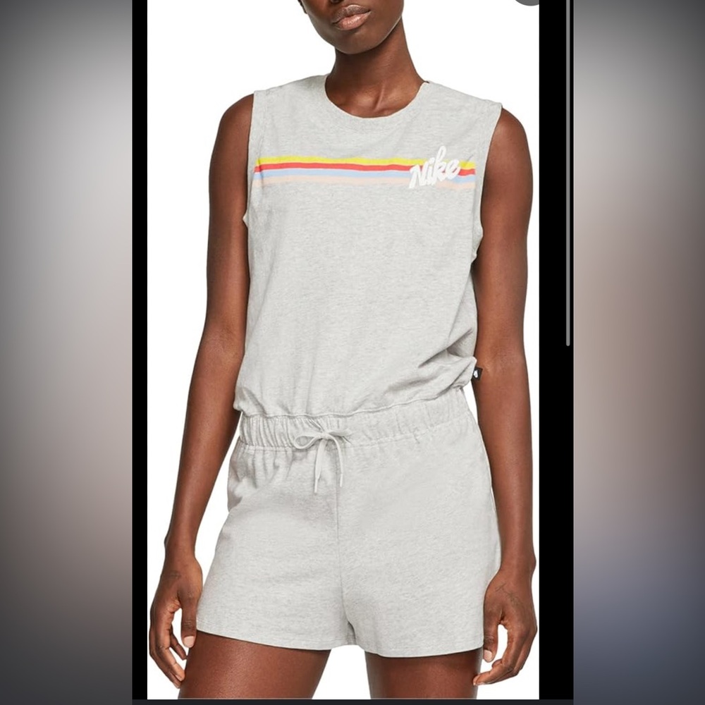 Nike Sportswear Romper Gray - Picture 3 of 4